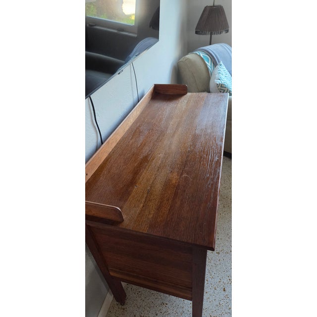 For 30+ years this sideboard stored CDs and served as a TV stand. With the TV on the wall and the CDs ripped to a...