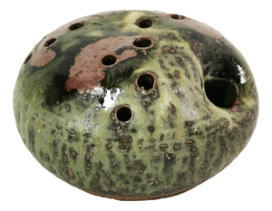 Organic Ceramic Ikebana Vase by Erik Græser, Denmark, 1960s
