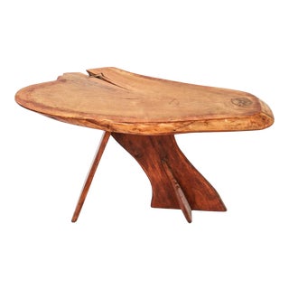 Vintage New Wood Slab Coffee Tables Chairish