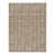 Rug & Kilim’s Scandinavian Style Rug with Brown and Gray Geometric Pattern - 3x12 For Sale