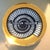 Gold Piero Fornasetti Porcelain Gilt Rare Seashell Plates, Conchyliorum Pattern, Set of Six Plates For Sale - Image 8 of 9