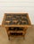 This 19th Century English Bamboo Side table features a delightful variety of elk decoupaged onto the top and 2 lower...