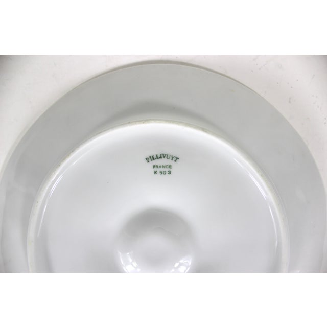 Vintage White Pillivuyt French Porcelain Oyster Plate For Sale - Image 6 of 9