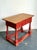Vintage Ralph Lauren Red Distressed Console Table For Sale - Image 11 of 12