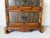 Vintage Chinese Faux Bamboo Two-Drawer Nightstand With Bronze Bamboo Relief Panels For Sale - Image 4 of 12