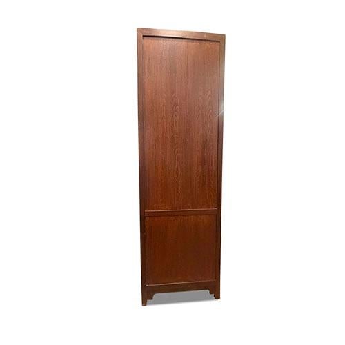 Chinese Brown Tall Cabinet For Sale - Image 3 of 4