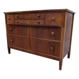 Antique Holland Furniture Co. Of Michigan Mahogany Six Drawer Dresser For Sale