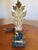 1950s Acanthus Bronze & Portoro Marble Base Table Lamp For Sale In San Francisco - Image 6 of 13