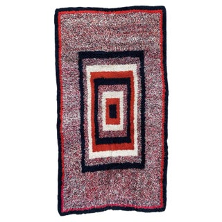 Mid-Century French Art Deco Cogolin Rug For Sale
