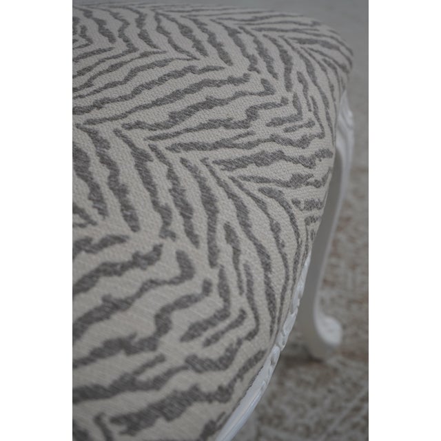 Set of 10 MGM White Painted Louis XV Dining Chairs For Sale - Image 14 of 18