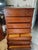 Truly Beautiful Vintage Runway Chippendale -Style Mahogany 7 Drawer Tallboy. Handed Down with Love.