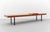 Mid-Century Modern Walnut Bench with Metal Feet, 1960s For Sale - Image 6 of 18