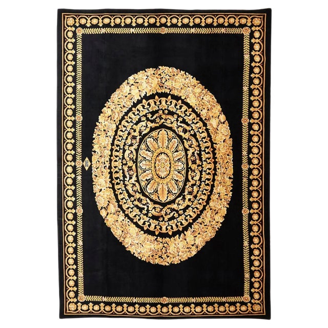 Versace Collection Rug, 1980s For Sale