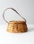 Vintage Wicker Carrying Basket For Sale - Image 9 of 9