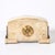 Art Deco Mantlepiece Clock in Tessellated Ice Sugar & Cream Onyx W/ Gilt Bronze For Sale - Image 13 of 15