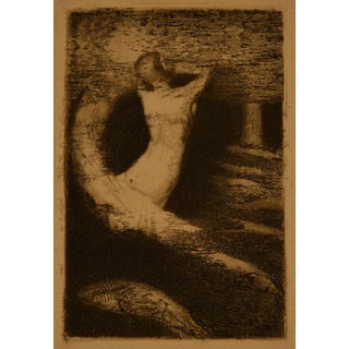 Odilon Redon, Passage of a Soul, 1890s, Etching For Sale