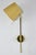 Brass Ancora-W2 Contemporary Polished Brass Wicker Wall Light Sconce Jonathan Amar For Sale - Image 8 of 13