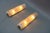 Mid-Century Modern Ice Glass Wall Sconces with Sockets, 1970s, Set of 2 For Sale - Image 4 of 18