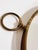 Mid-Century Modern Mirror with Brass Frame, 1890s For Sale - Image 3 of 6
