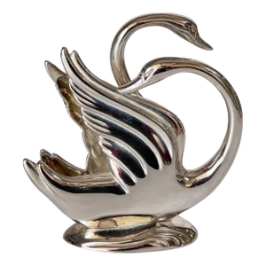 French Desk Letter Holder with Swans