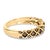 Wrap your finger in the opulent embrace of this exquisite band, masterfully crafted from .925 sterling silver and bathed...