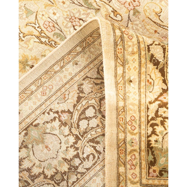 Mogul Hand-Knotted Area Rug - Ivory, 8' 2" x 10' 5" For Sale In New York - Image 6 of 8