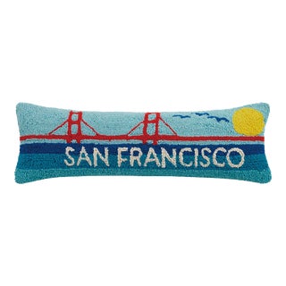 San Francisco Hook Pillow, 8" x 24" For Sale