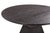 2020s Nolan Black Round Wood Dining Table For Sale - Image 5 of 9