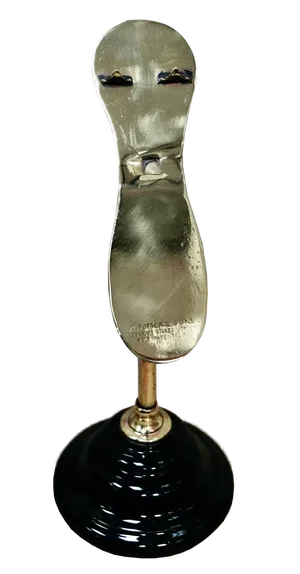 Victorian Brass Shoe Display Stand