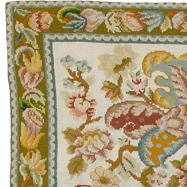 Antique Needlepoint Rug Chairish