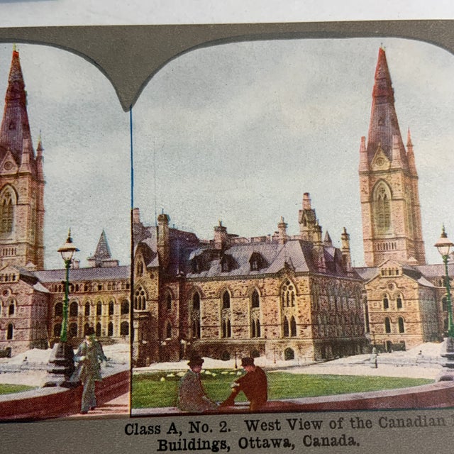 1895 Stereoviews Canada Switzerland Set of 5 For Sale - Image 4 of 7