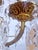 1950s Vintage Spanish Chandelier With Crystal Prisms For Sale - Image 4 of 10