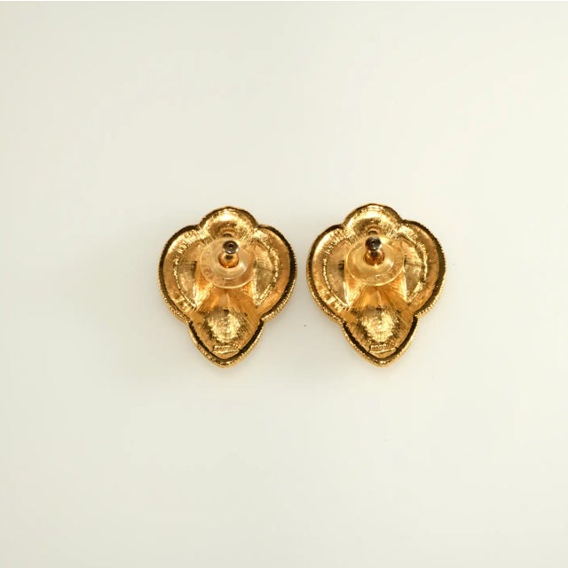 Napier pierced earrings from the Byzantium collection dating to 1990 as shown in "The Napier Co." by Melinda Laird Lewis....