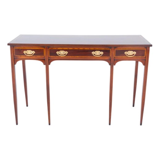 Antique Sheraton Sideboard in Mahogany, 1880s For Sale