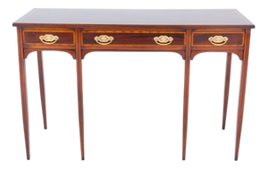 Antique Sheraton Sideboard in Mahogany, 1880s