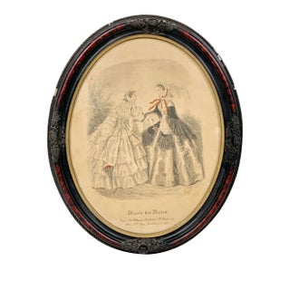 Early 20th Century Victorian Figurative Print, Framed For Sale