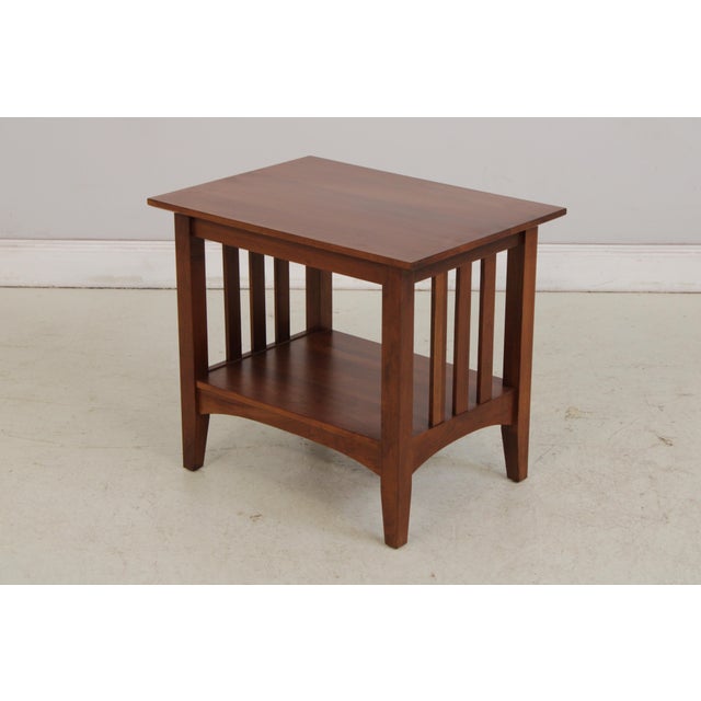 Age: C.2002 Details: Finish no.224 American Impressions Cherry High Quality Construction Arts & Crafts Style Stretcher...