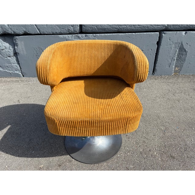 Metal One Swivel Chair by Gianni Moscatelli for Formanova Milano, 1970s. For Sale - Image 7 of 13