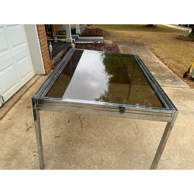 1970s 1970s Vintage Dining Room Table For Sale - Image 5 of 11