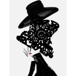 Chapeau Traditional on Chapeau Noir by Annie Naranian For Sale