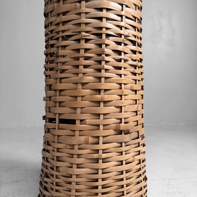 Japanese Decorative Bamboo Object, 1960s For Sale - Image 4 of 8