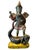 18th Century Spanish Polychrome Wood Carving of St. Michael For Sale - Image 9 of 12