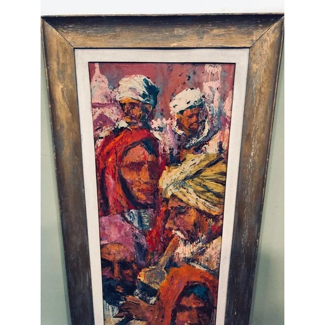 Mid Century Signed Impasto by Victor Olsen For Sale In New York - Image 6 of 13