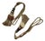 Victorian Gold Rope & Tassel Curtain Fastener For Sale