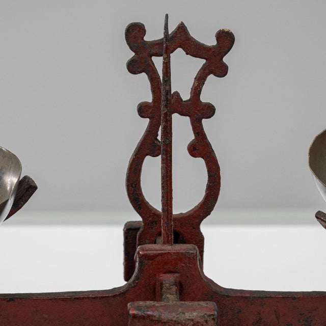 19th Century French Metal Scale For Sale In Greensboro - Image 6 of 18