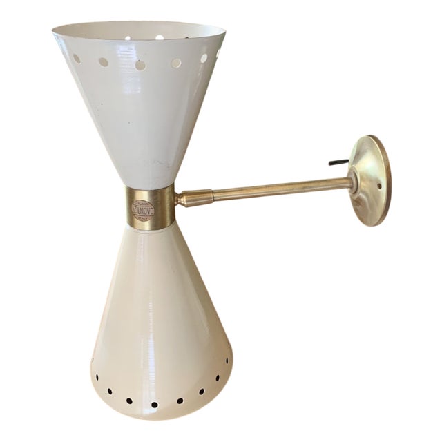 Diablo Model Wall Light from Stilnovo, 1950s For Sale