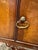 Wood 18th Century Style Side Table With Gallery Top and Storage, English For Sale - Image 7 of 8