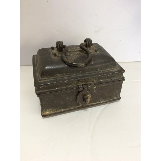 Great antique bronze south East Asian box. This is made of a very heavy bronze with fine details and great construction.