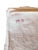 Hd Cross Stitch Monogram Antique French Cotton Summer Coverlet/Blanket Circa 1900 For Sale - Image 4 of 8
