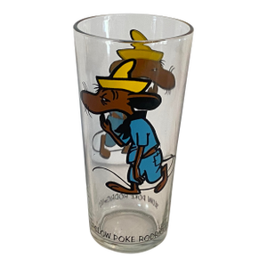 Rare 1973 Looney Tunes Slow Poke Rodriguez Collector Series Glass.